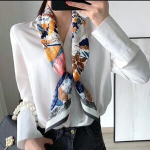 👉 Colorful Boho Bliss Silk Scarf"